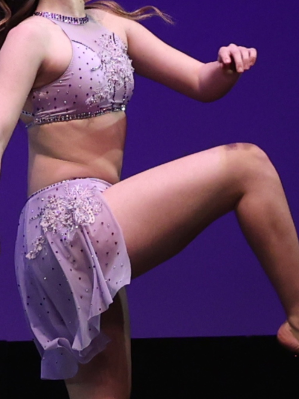 Purple Dance Costume
